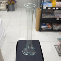 60 cm Fil Ayağı Cam Vazo - 20322 - deg -